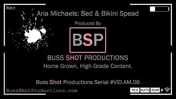 ใหม่ AM.06 Aria Michaels Bed & Bikini Spread Preview หนังเย็น