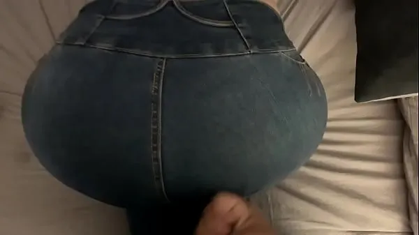 New I cum in my wife's pants with a tremendous ass cool Movies