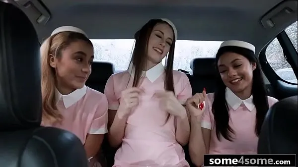 New Three Stunning Miami Stewardesses Fucked By a Rich Passenger cool Movies