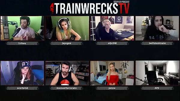 Neue Trainwrecks Scuffed Webcam Orgy with Scarlet, Joycgee, Bertycuss, Jenna, Part 2 of 5coole Filme