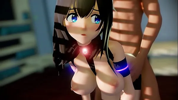 Nya MMD Dance Kokoro-chan's first blowjob coola filmer