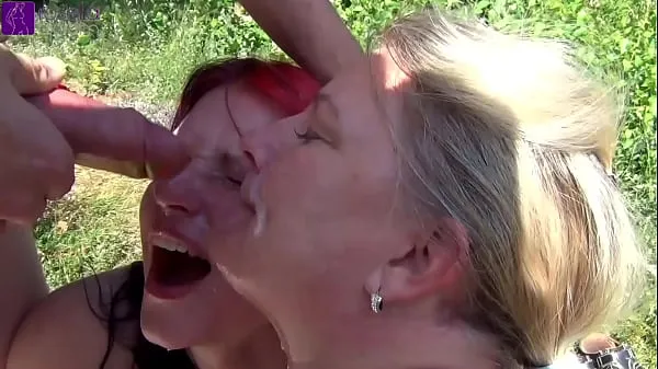 New A teeniel and a milf were splashed and pissing on in public! Chapter 2 cool Movies