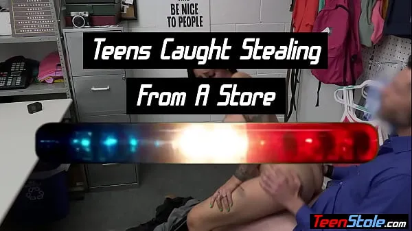 New Busty inked teen shoplifter Anna Chambers seduced and fucked a LP officer cool Movies