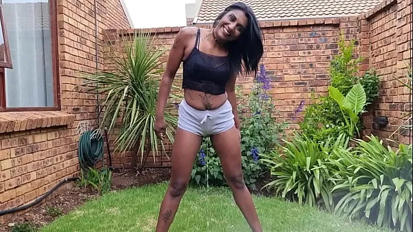 New Desi piss slut making everything wet and pissy as she pisses indoors and outdoors in different outfits cool Movies