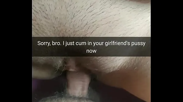 New Your girlfriend allowed him to cum inside her pussy in ovulation day!! - Cuckold Captions - Milky Mari cool Movies