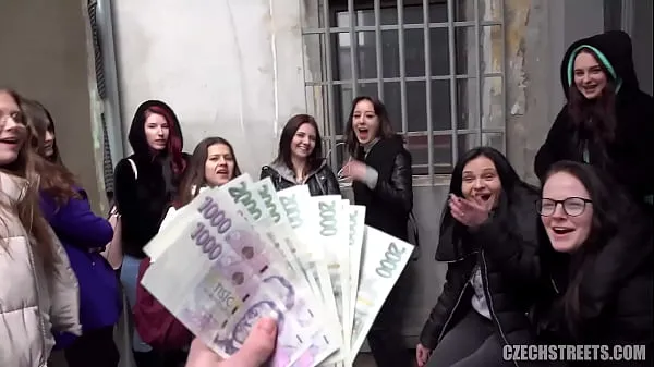Nové CzechStreets - Teen Girls Love Sex And Money skvělé filmy
