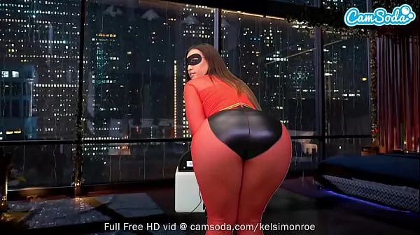 Camsoda - Big Butt Kelsi Monroe As Elastigirl Gets Her Pussy Wetأفلام رائعة جديدة