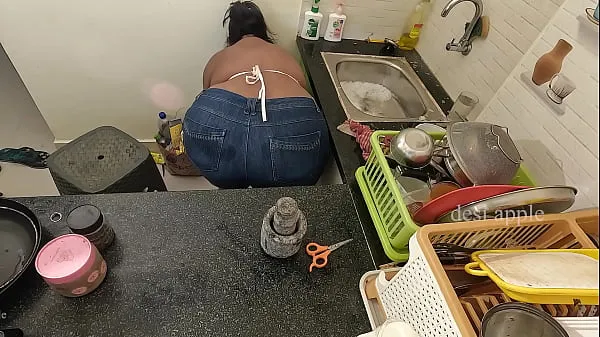 Új my maid getting horny while washing dishes klassz filmek