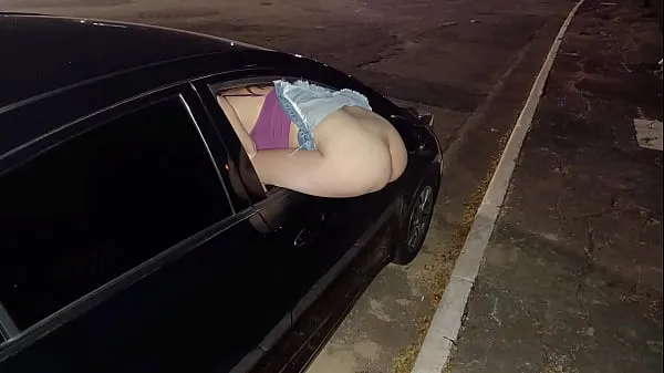New Married with ass out the window offering ass to everyone on the street in public cool Movies