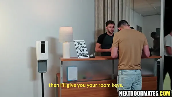 New Strangers meet in hotel room for a fuck cool Movies