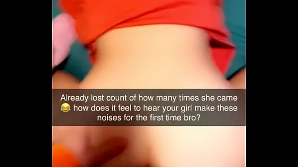 Nouveaux Rough Cuckhold Snapchat envoyé à cocu pendant que sa copine jouit sur la bite plusieurs fois films sympas