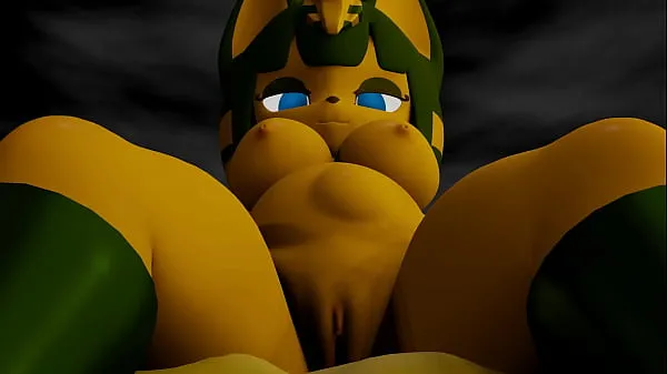 新Ankha's Squirming Belly Vore animation by Dragonimator酷电影