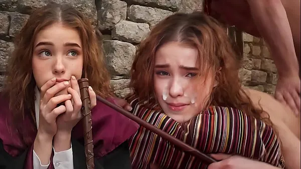 New ERECTO ! - Hermione´s First Time Struggles With A Spell - NoLube cool Movies