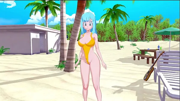 Neue Bulma Swimsiut, хентай анимация, 3D игра койкацуcoole Filme