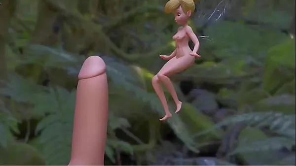 Тинкербелл играет с большим членом (анимация без цензуры 3D Phim thú vị mới